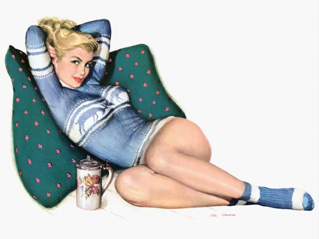 Al Moore. Pin-Up Girls. DO h. Pin-Up Girls-018